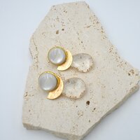 Gouttes Eventails Blanches
