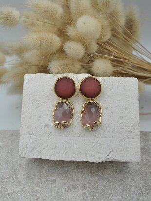 Orélia Aubergine Clip-on