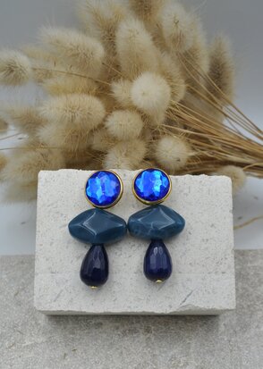 Pomelée Bleue Clip-on