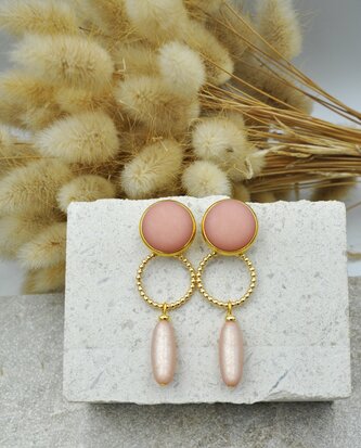 Bulles Roses Clip-on