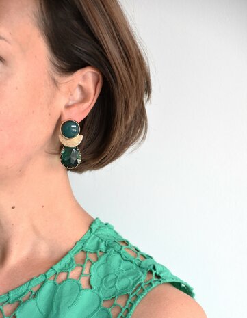 Lustres Verts Clip-on