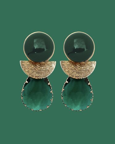 Lustres Verts Clip-on