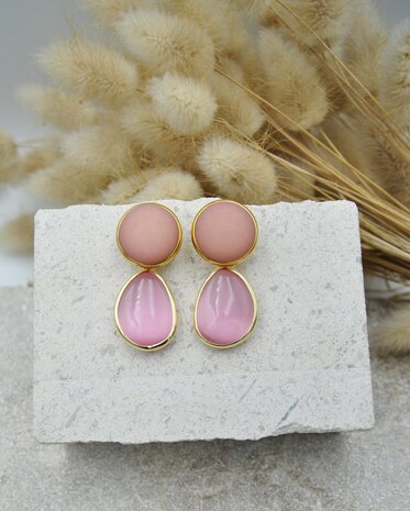 &Eacute;pure Rose Clip-on