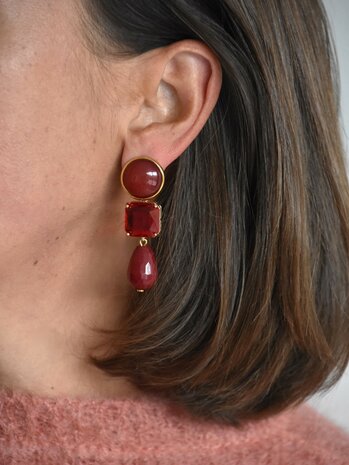Gouttes Eventails Blanches