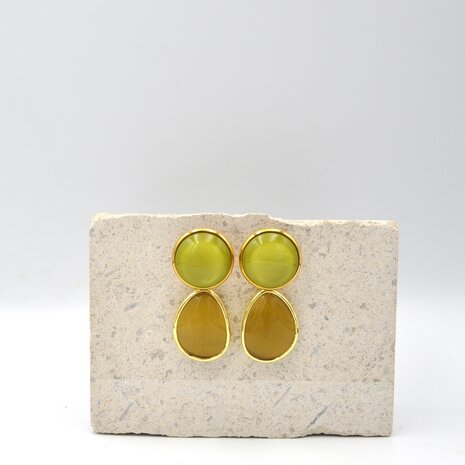 &Eacute;pure Olive Clip-on