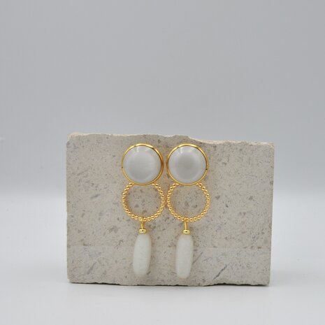 Bulles Blanches Clip-on