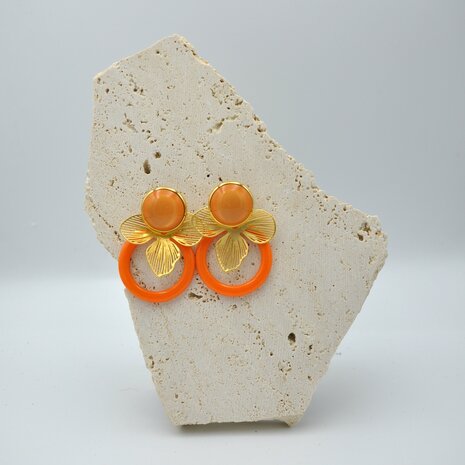 Halo Orange Clip-on