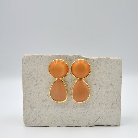 &Eacute;pure Orange Clip-on