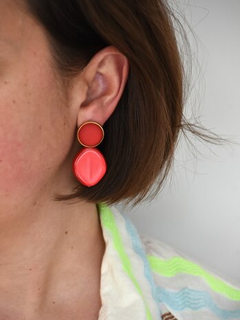 Carreau Magenta Clip-on