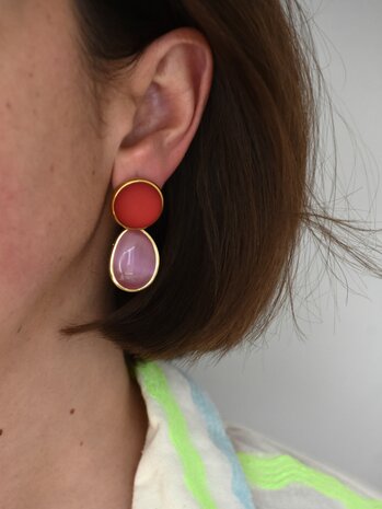&Eacute;pure Fuchsia Flash Clip-on
