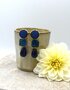 Brillantes Carr&eacute;es Bleues 