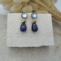 Gouttes Nou&eacute;es Bleues