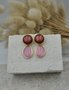 &Eacute;pure Rose Clip-on