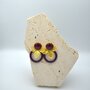 Halo Aubergine Clip-on