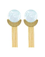 Floches Dorées Bleues Clair